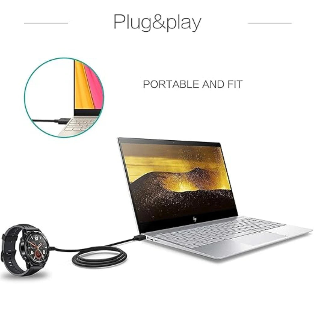 Smart Watch Accessories - Charger Compatible with Huawei Watch GT/ GT2/GT 2e/ Honor Watch Magic, Magic 2/Honor Watch GS Pro