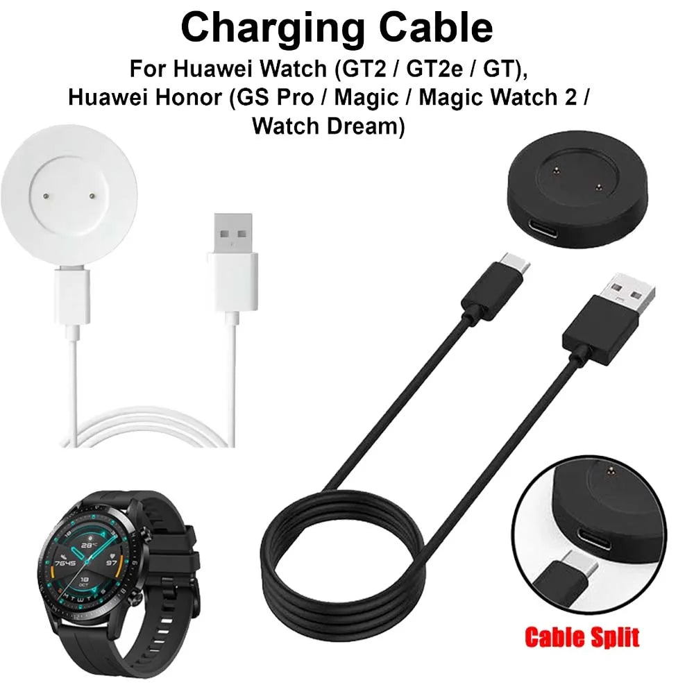 Smart Watch Accessories - Charger Compatible with Huawei Watch GT/ GT2/GT 2e/ Honor Watch Magic, Magic 2/Honor Watch GS Pro